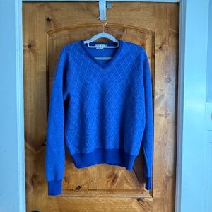 Peter Millar Blue Diamond Wool sweater